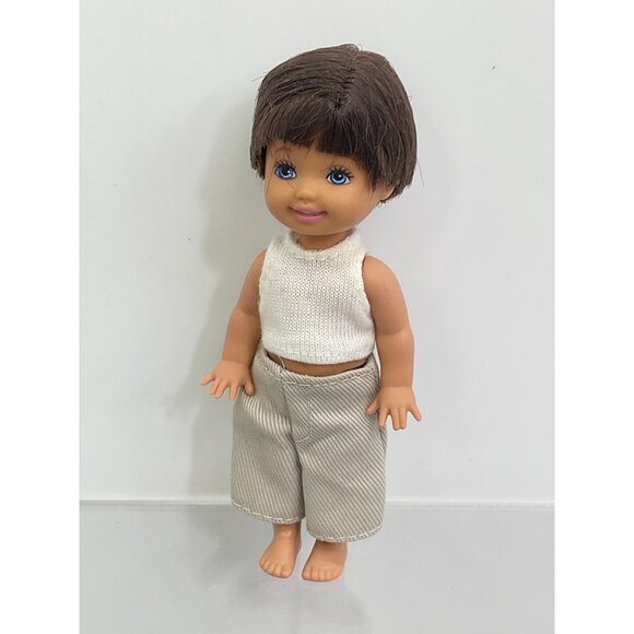 Mattel Barbie Happy Family Ryan Doll Classic Style Brown Hair & Blue Eyes - Picture 1 of 3